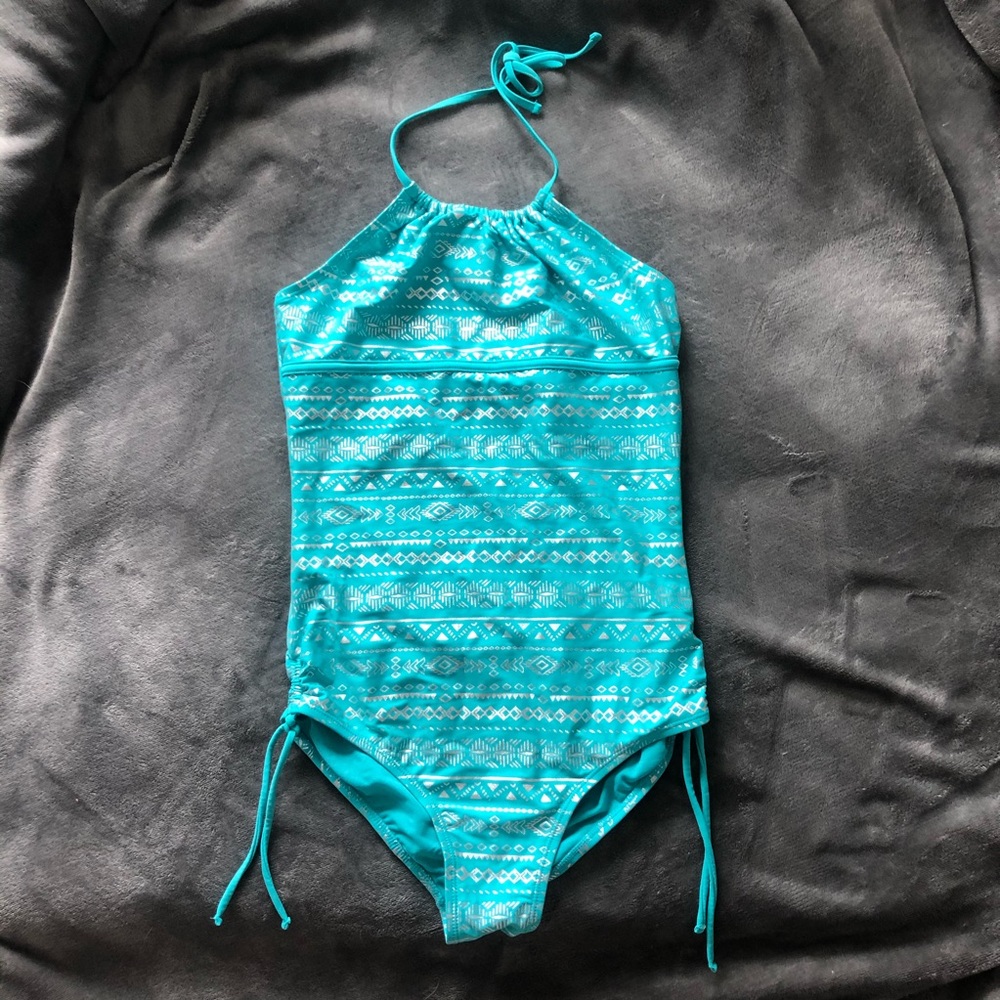 Justice One-Piece Bathing Suit